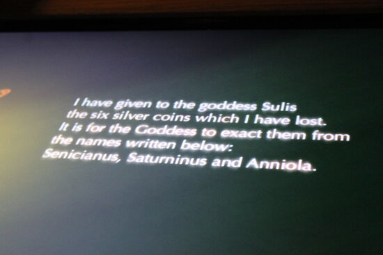 Die Göttin Sules muss sich jetzt mal persönlich darum kümmern, die verlorenen Silbermünzen von den drei Herrschaften einzufordern!