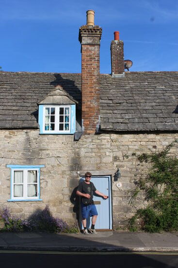 Ein kleines Foto um zu zeigen, wie klein die Türen sind (oder wie groß ich bin) (: