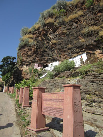 meine Laufstrecke ... bergauf, bergab ... 7 km 