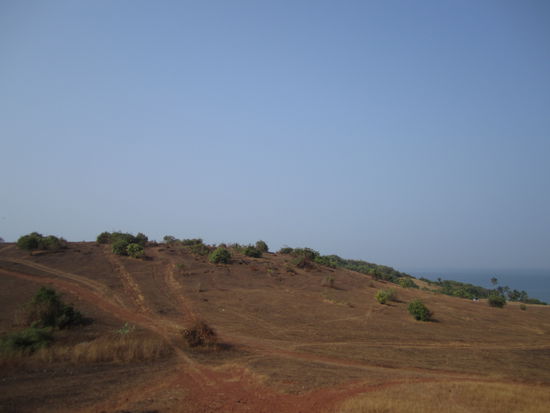 ... die Hügel um Anjuna