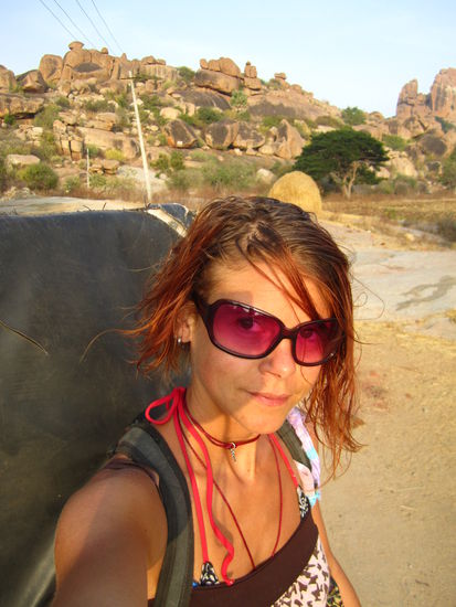 "Where are you going to sleep?"  "Oh I always carry my own bed, so I can stay independent" ... 