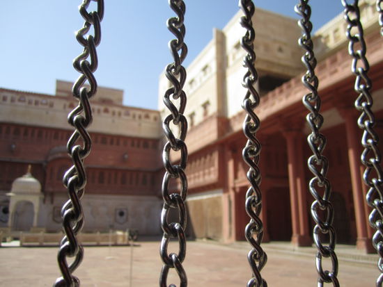 im Red Fort in Bikaner