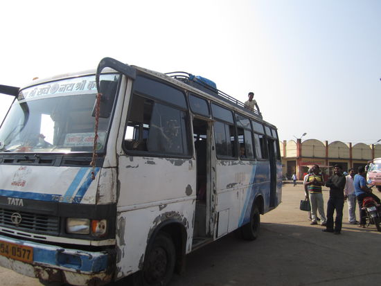 mha mein Rucksack ganz allein da oben ... :S