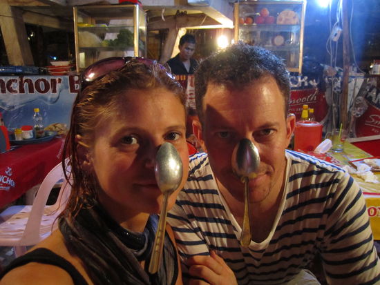 ... ha, wir haben doch noch herausgefunden, wozu man hier Löffel braucht ...