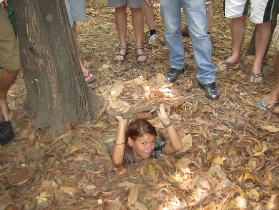 ... der Originaleingang in das Tunnelsystem