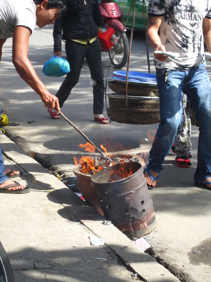 ... für so manchen war der Rauch und die Asche an diesem Sonntag zu viel ... 