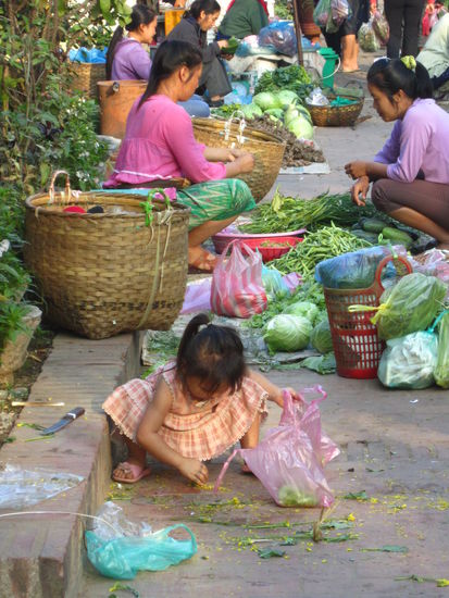 ... morgens am Markt ...