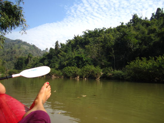 ... das war noch vorm Kentern ... alles ruhig und friedlich ... 