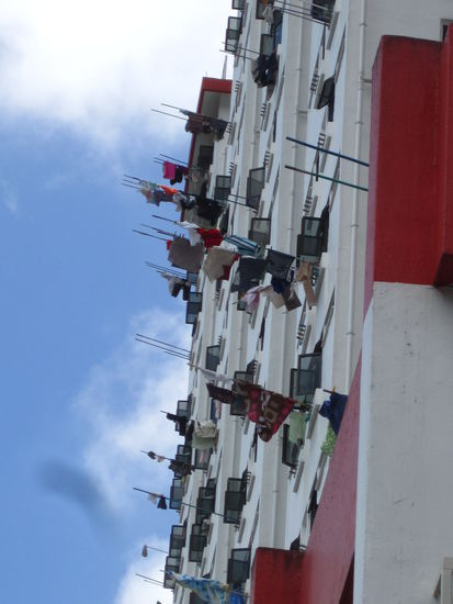 ...  ... auch meine Wäsche trocknet so  ...