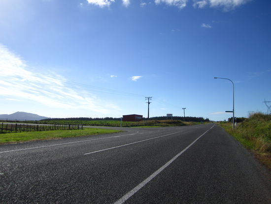 ... Einöde nach Taupo ...