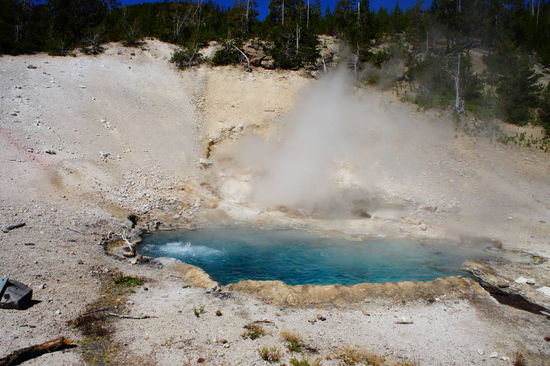 unterwegs gibts heiße Quellen