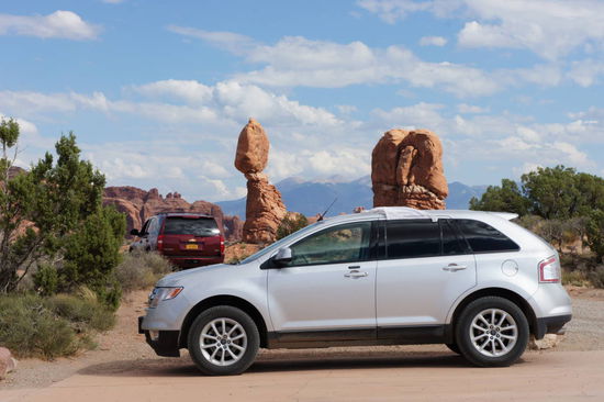 unser guter Edge vorm Balance Rock