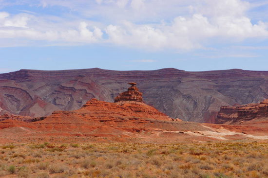 Maxican Hat kurz vor dem gleichnamigen Ort