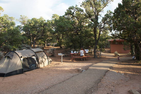 Campground im Navajo National Monument (Sunset CG)