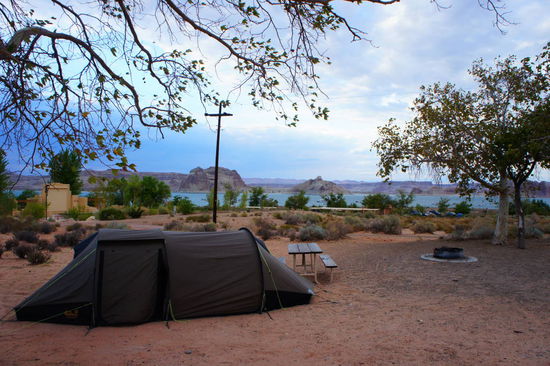unser heutiger Campground in Waypeeh Marina