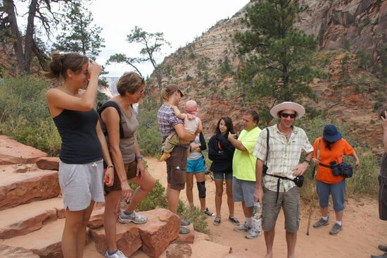 wie immer sind wir die Attraktion hier und sorgen für Unterhaltung