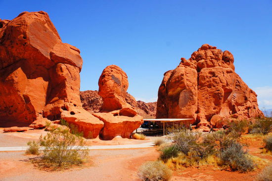 Picknick bei den Seven Sisters