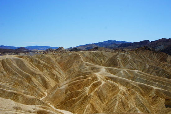 Felsformationen am Zabriskie Point