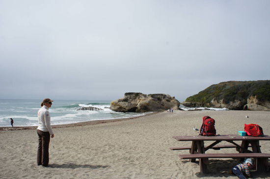 das erste Mal am Pacific