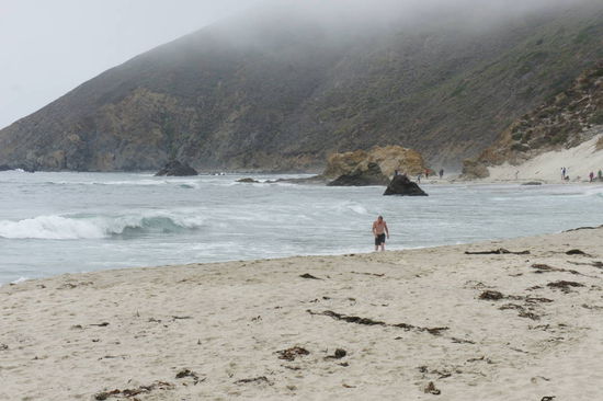 wenigstens einer traut sich rein (15°C)