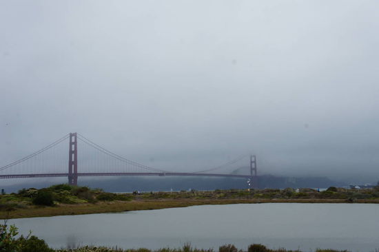 Golden Gate Bridge im Nebel