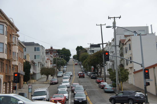 in den Straßen von San Francisco