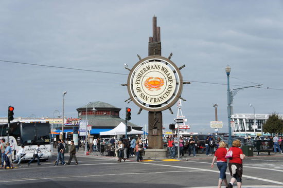 am Fishermans Wharf
