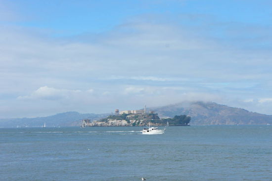 Alcatraz mal im Sonnenschein