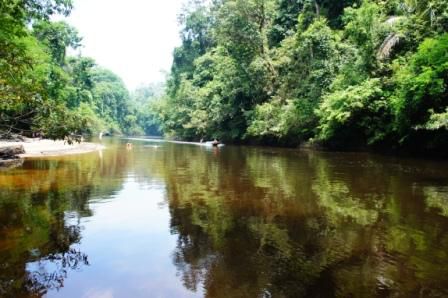 Strandidylle mitten im Dschungel