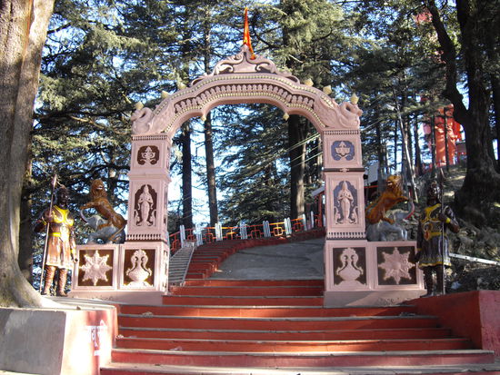 Eingang Hanuman Tempel