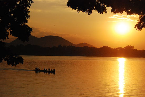 Sonnenuntergang Monywa