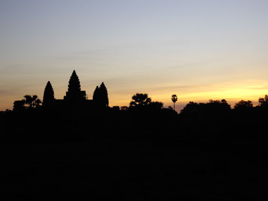Angkor Wat im Morgengrauen