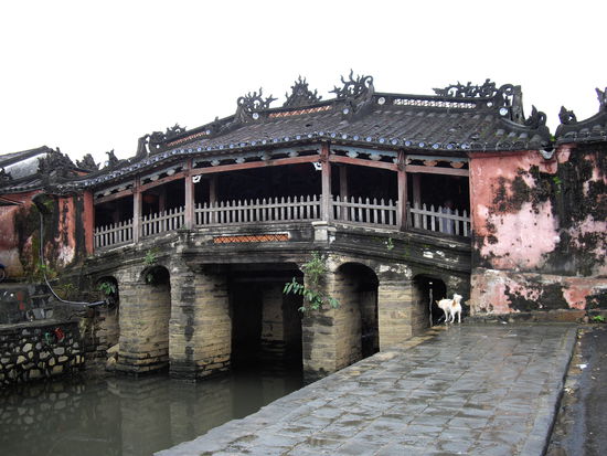 Überdachte Japanische Brücke Hoi An