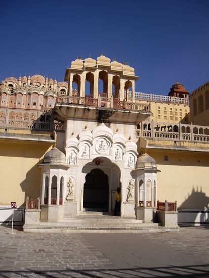 Hawa Mahal - Inneres Tor