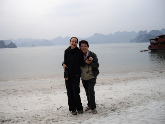 wie man an unserer Bekleidung sieht ist das Wetter nicht badetauglich.