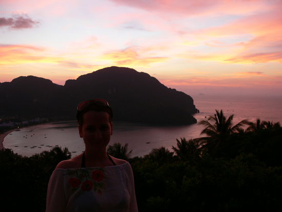 Sonnenuntergang auf Phi Phi Don