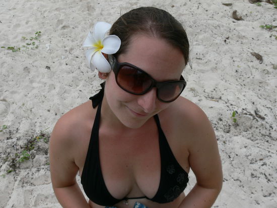 echte Blume vom Strand (Verenas Lieblingsblume)