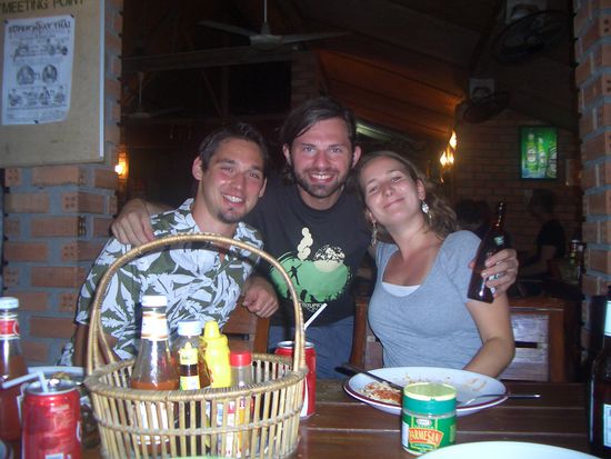 Hier trifft man ueberall nette Leute...