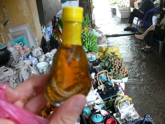 mmh lecker Schlangenschnaps