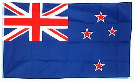 Flagge Neuseelands (ähnlich wie oben)