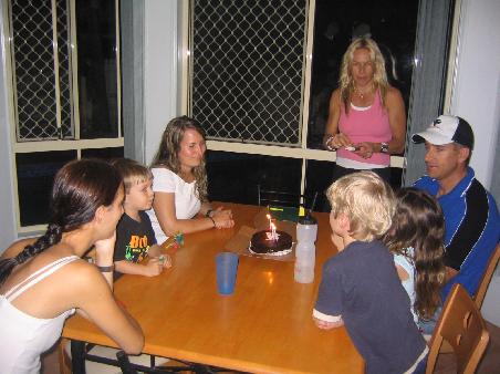 mit der Familie