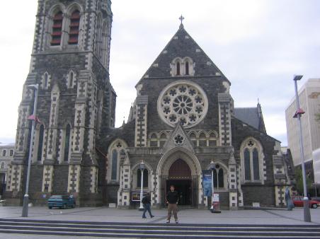 Kathedrale von Christchurch (die ganze Stadt ist sehr englisch und irisch)