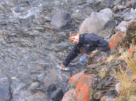 beim Trinkerwasser auffuellen