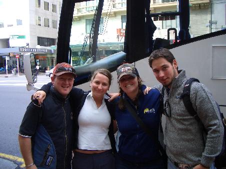Abschiedsbild mit Kev und Nikki