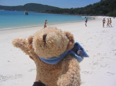 Gruesse an Mutti von Whiteheaven Beach