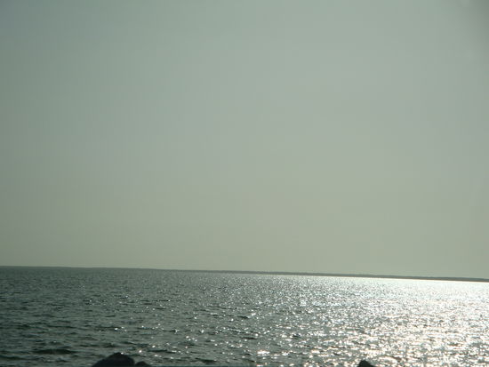 der Ausblick links und rechts von den Brücken