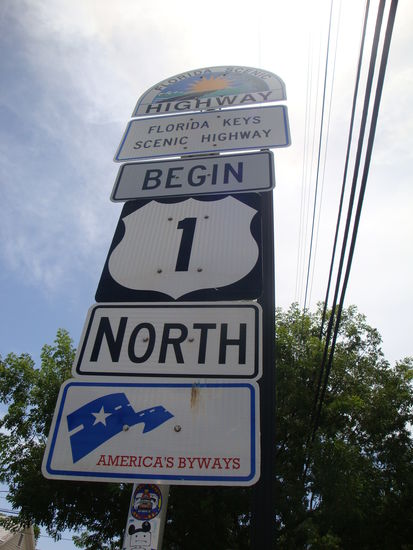 der Anfang des Highway 1