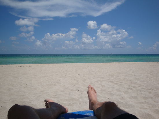 Das Sightseeing hat spuren hinterlassen wie man an meinen Füßen sehen kann 