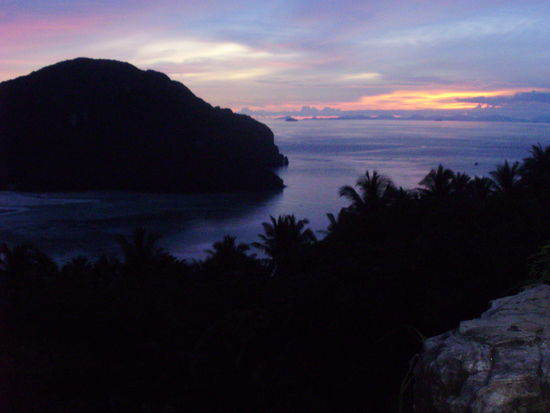 Die Aussicht, als wir wieder oben ankamen!