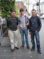 Sean, Jonas und Matthew